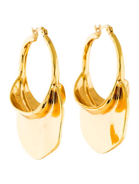 celine earring gold|celine earrings for sale.